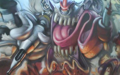 decoracio mural inacabada